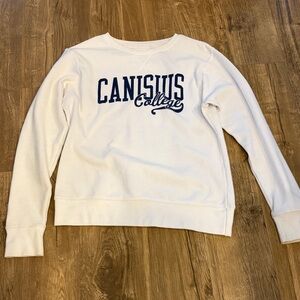 Canisius College Women's White Sweater